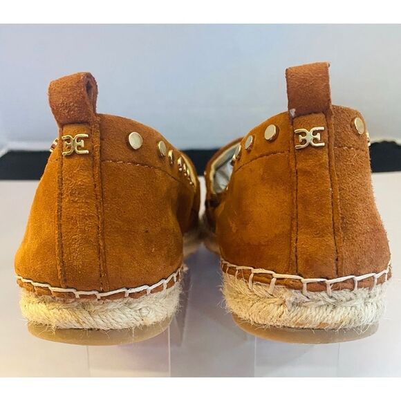 Sam Edelman 9.5 Koda Suede slip on  Espadrille Flats with Studs Women’s Shoes - Picture 7 of 10